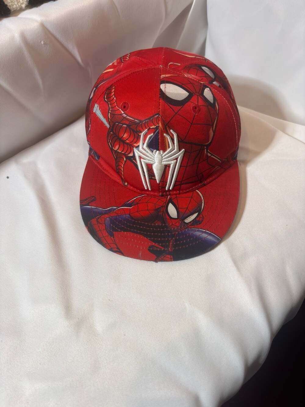 Marvel Spider-Man All-Over Print Snapback Hat